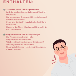 Komplettpaket Musikunterricht – Von Instrumentenkunde bis Popmusik | 18 kreative Materialien für Klasse 5–12