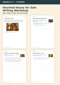 Haunted House for Sale! Writing Workshop – Materialvorschau mit Beispielseiten, Unterrichtsmaterial Englisch Klasse 3/4