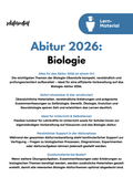 Biologie Abitur 2026 Komplettkurs – Klausurvorbereitung