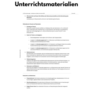 Fachlehrplan Kunst in der gymnasialen Oberstufe - Sachsen-Anhalt
