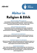 Religion & Ethik Abitur 2026 – Komplettkurs für die Oberstufe