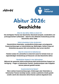 Geschichte Abitur 2026 Komplettkurs – Strukturierte Vorbereitung für die Oberstufe