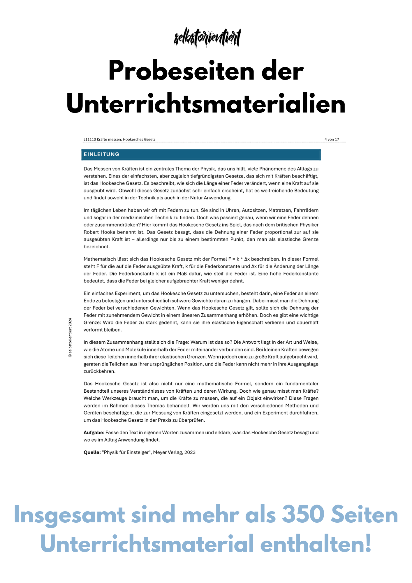 Kernlehrplan Physik in der Sekundarstufe I