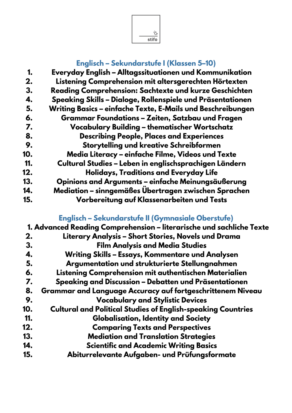 FachKomplett Englisch – 100+ Unterrichtsreihen einsatzbereit für den Englisch-Unterricht Bild 4