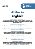 Englisch Abitur 2026 Komplettkurs – Strukturierte Vorbereitung für die Oberstufe