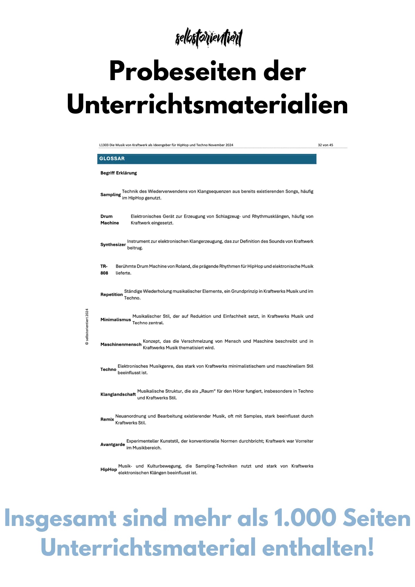 Sparpaket XXL: Musik – Rahmenlehrplan Musik Brandenburg