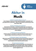Musik Abitur 2027 – Komplettkurs für die Abiturvorbereitung