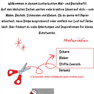 Bastelvorlage „Bin ich jetzt ein i-Tüpfelchen?“ für Klasse 1–4