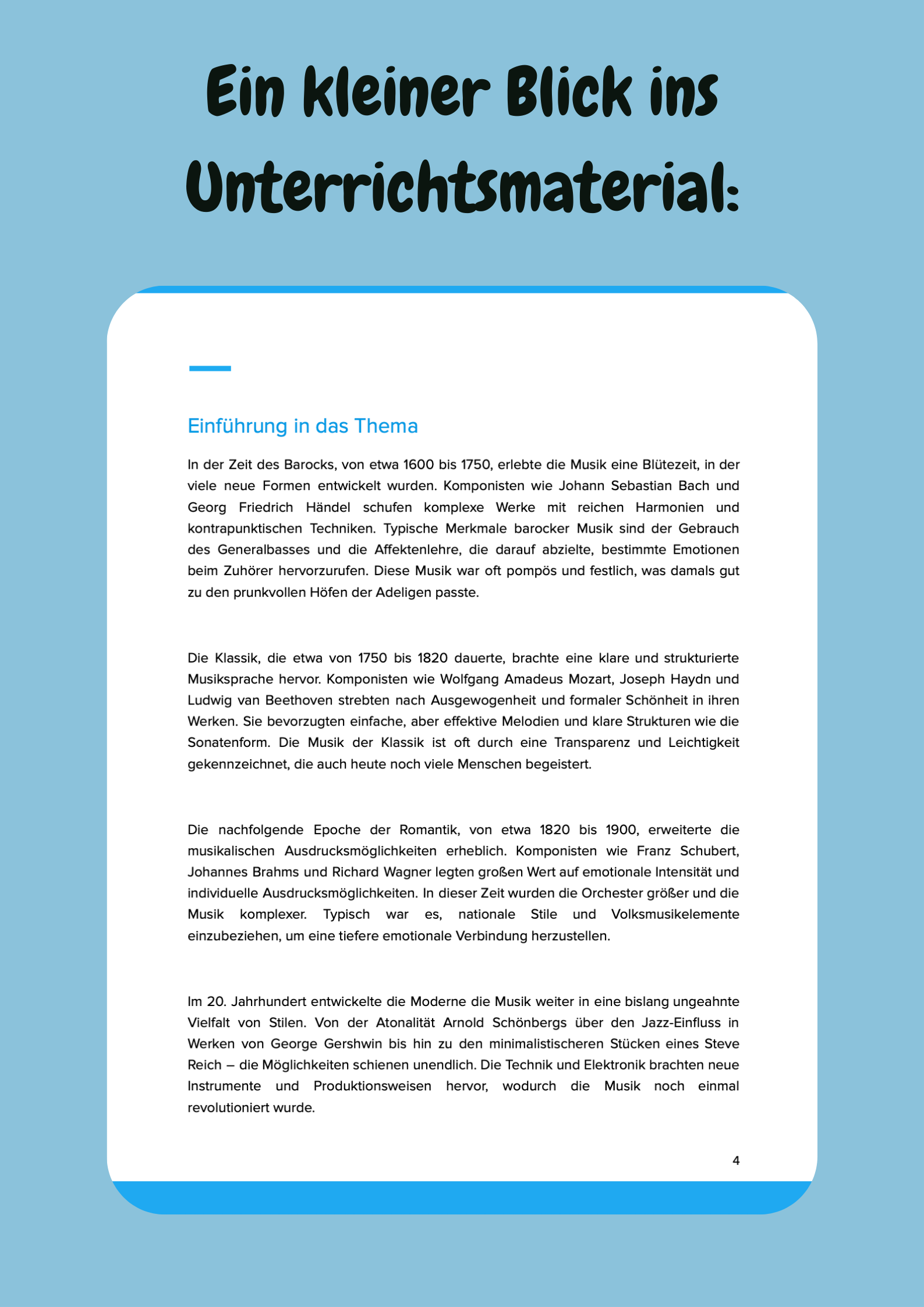 Sparpaket XXL: Musikgeschichte, Analyse & Kultur – Für die gymnasiale Oberstufe (Klasse 10–12)