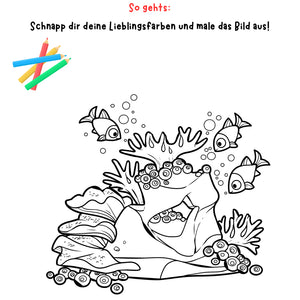 Wir malen geheime Unterwasserwelten – Kreativprojekt Klasse 1–4
