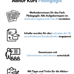 Abitur-Vorbereitung 2025: Pädagogik