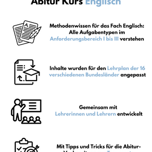 Abitur-Vorbereitung 2025: Englisch