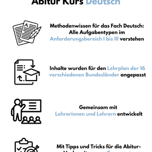 Abitur-Vorbereitung 2026: Deutsch