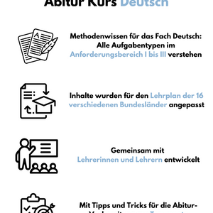 Abitur-Vorbereitung 2025: Deutsch