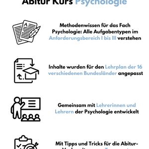 Abitur-Vorbereitung 2026: Psychologie