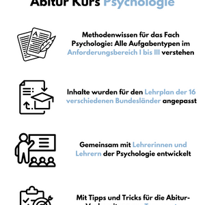 Abitur-Vorbereitung 2025: Psychologie