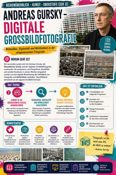 Andreas Gursky – Digitale Großbildfotografie
