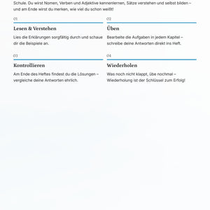 Grammatik endlich verstehen – klar, strukturiert und Schritt für Schritt aufgebaut