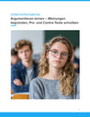 Argumentieren lernen – Meinungen begründen, Pro- und Contra-Texte schreiben