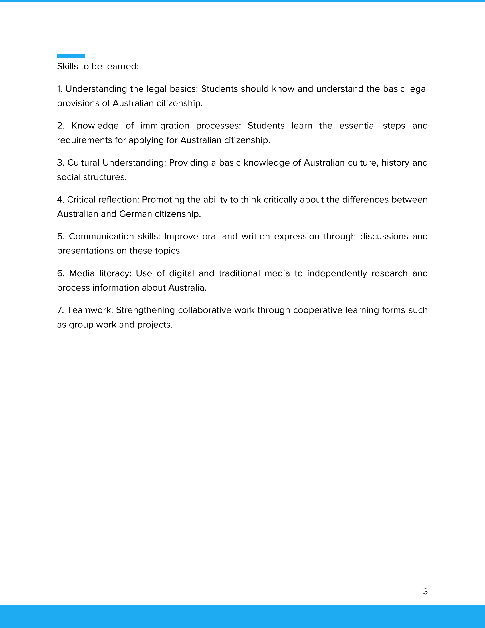 Australian Citizenship – Unterrichtsmaterial Staatsbürgerschaft & Einwanderung