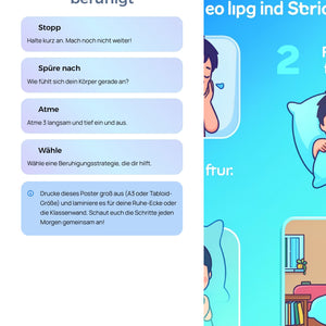 Beruhigungsstrategien für Kinder – SEL Aktivitäten & Arbeitsblätter | 60 Seiten