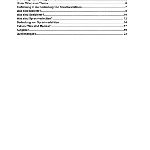 Abitur: Understanding language varieties with dialects and sociolects