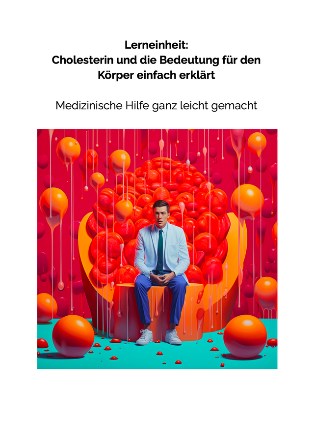 Kurs: Cholesterin mit Krankheitsbildern (Video & Digitales Buch)