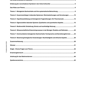 Biologische Sachverhalte und Zusammenhänge betrachten, kommunizieren und bewerten