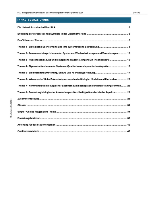 Biologische Sachverhalte und Zusammenhänge betrachten, kommunizieren und bewerten