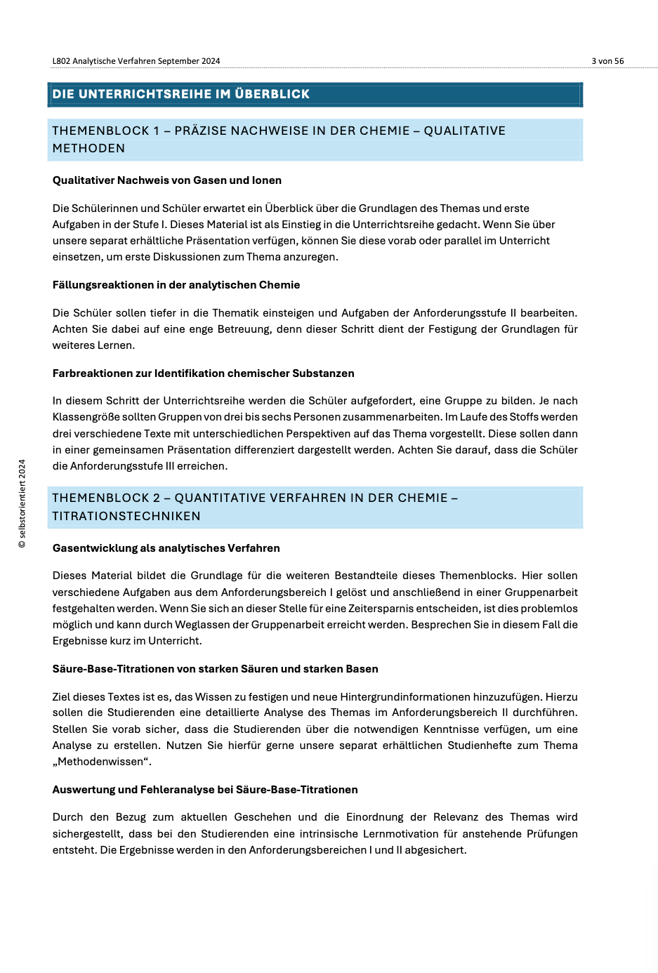 Protolysereaktionen & Massenwirkungsgesetz - Unterrichtsmaterial