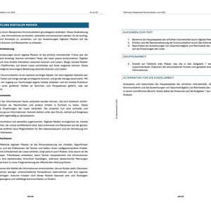 Kerncurriculum im Fach Deutsch in Hessen - GoST