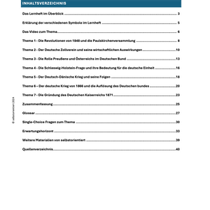 Die Deutsche Frage im 19. Jahrhundert - Geschichte Abitur | Klausur