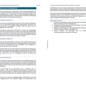 Geschichte Abitur: Politische und ideologische Voraussetzungen des Nationalsozialismus