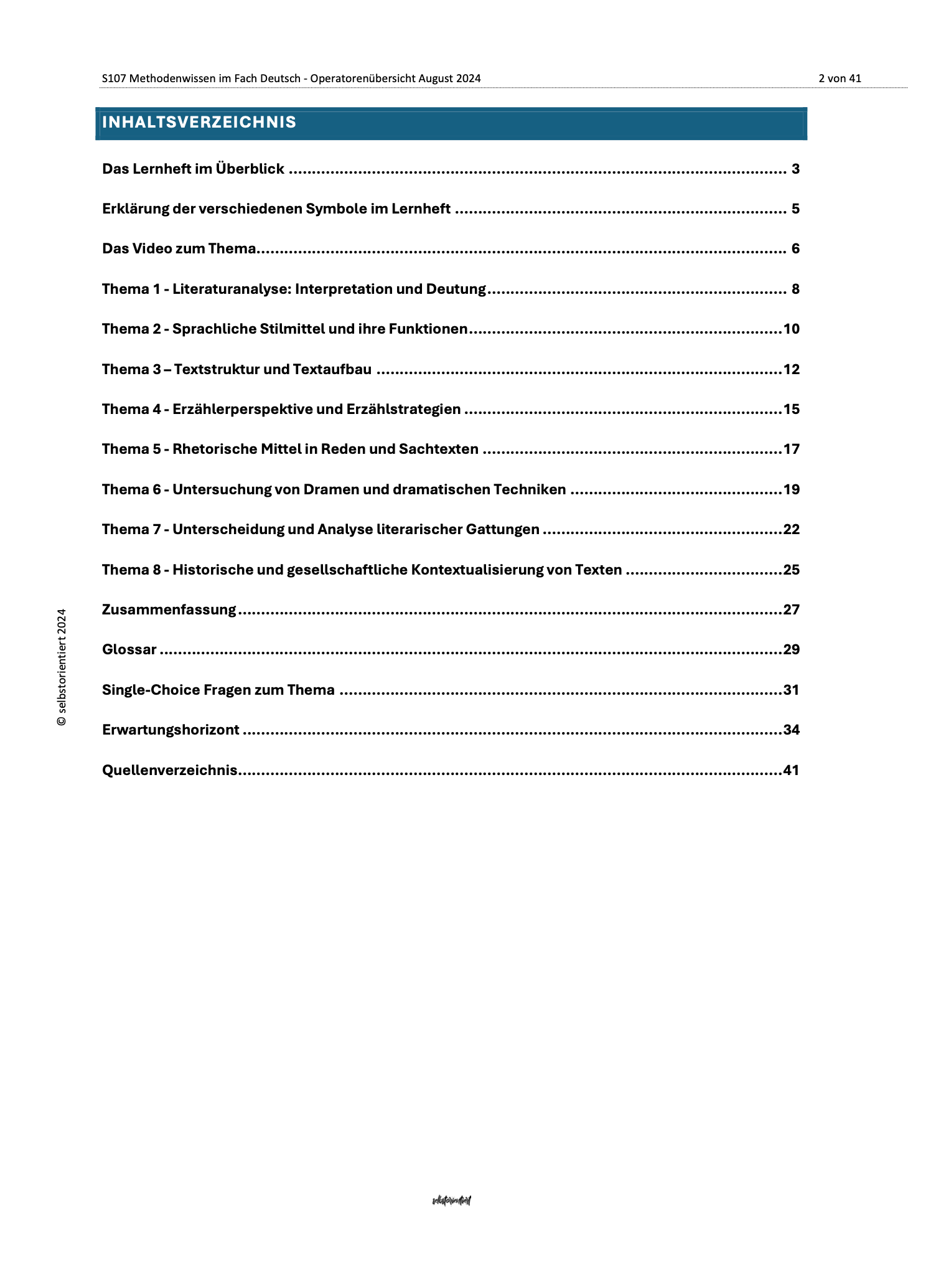 Deutsch Abitur: Methodenwissen mit Operatoren im Anforderungsbereich I, II und III