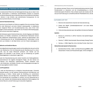 Kerncurriculum Erdkunde in der GoST - Lehrplan Niedersachsen