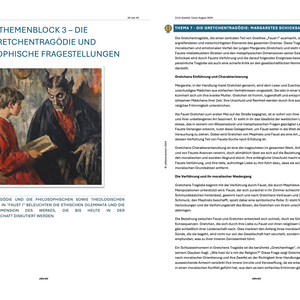 Faust: Der Tragödie erster Teil - Johann Wolfgang von Goethe | Unterrichtsmaterial