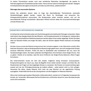 Neurobiologie und neuronalen Plastizität - Unterrichtsmaterial