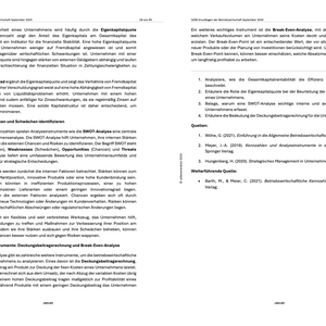 Grundlagen der Betriebswirtschaft - Unterrichtsmaterial