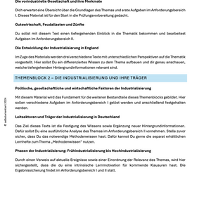 Lernheft: Industrialisierung in Deutschland und Europa