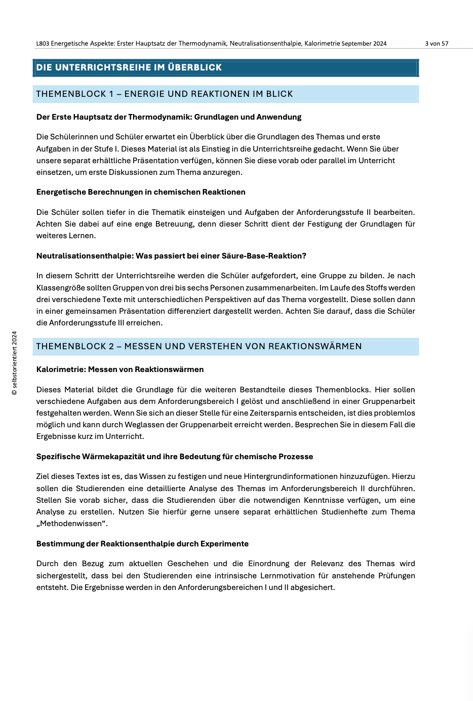 Energetische Aspekte: Neutralisationsenthalpie & Kalorimetrie