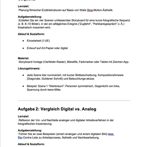 Sparpaket XXL: Jeff Wall | Fotografie‑ und Kunstunterricht | Unterrichtsmaterial