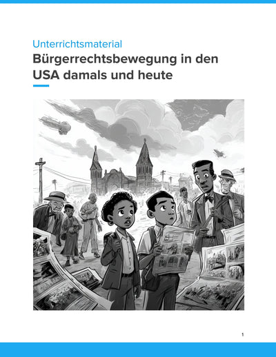 Sparpaket: Bürgerrechtsbewegung in den USA – damals & heute | Sek I