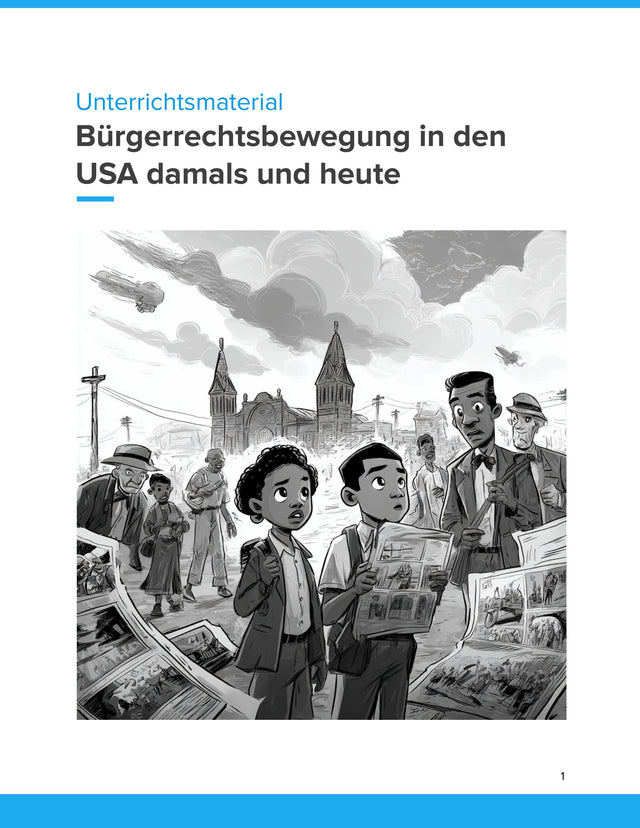 Sparpaket: Bürgerrechtsbewegung in den USA – damals & heute | Sek I