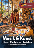 Musik & Kunst Grundschule | Sparpaket Hören, Musizieren & Gestalten
