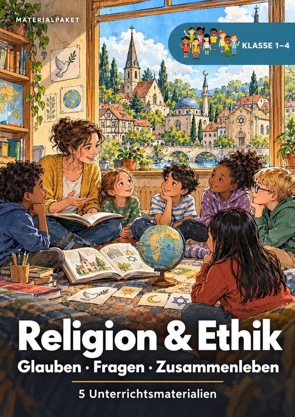 Religion & Ethik Grundschule | Sparpaket Klasse 1–4