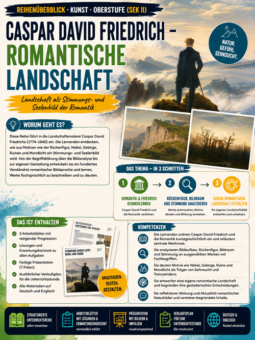 Caspar David Friedrich – Romantische Landschaft