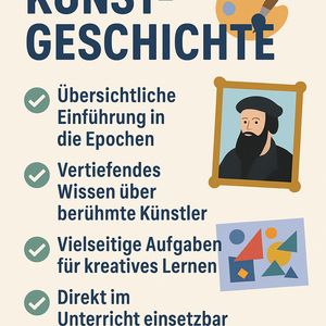 Sparpaket: Kernlehrplan Kunst SEK I - Kunstgeschichte & Künstler – Von der Renaissance bis zur Moderne