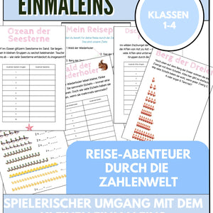 Reiseabenteuer durch die Zahlenwelt – Das Einmaleins spielerisch entdecken