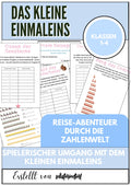 Reiseabenteuer durch die Zahlenwelt – Das Einmaleins spielerisch entdecken