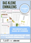 Rechenspaziergang im Sommer – Spielerisch das Einmaleins üben